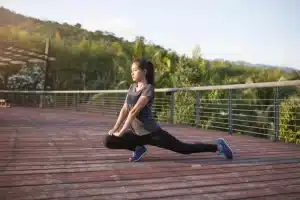 peregangan kaki