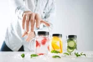 infused water untuk nyeri lutut